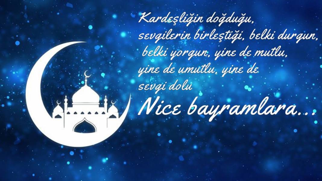 Hayırlı bayramlar! Yeni resimli Kurban Bayramı mesajları 6